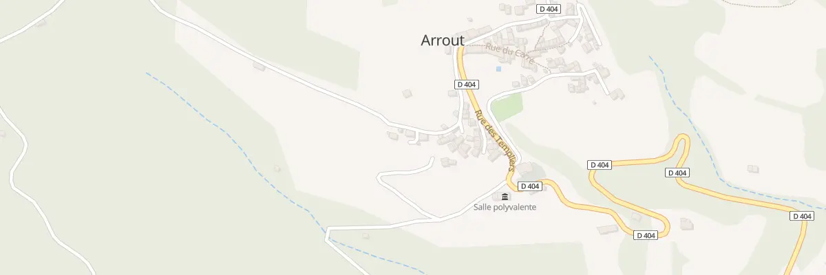 Plan du 69 Pouech à Arrout