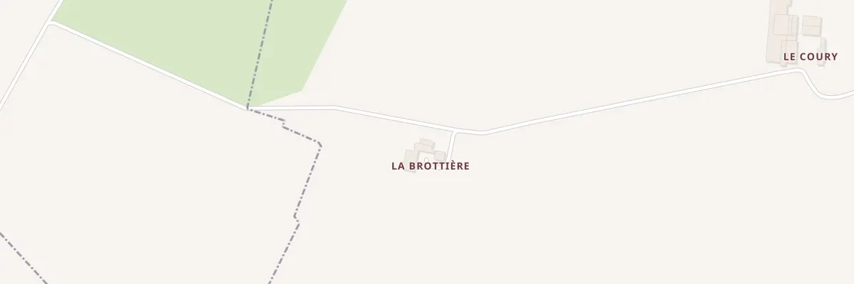 Plan du 5274 La Brottiere à Saint-Léomer