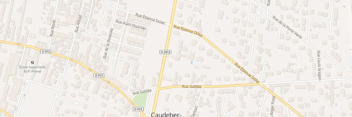 Plan du 1049 Rue de Strasbourg à Caudebec-lès-Elbeuf
