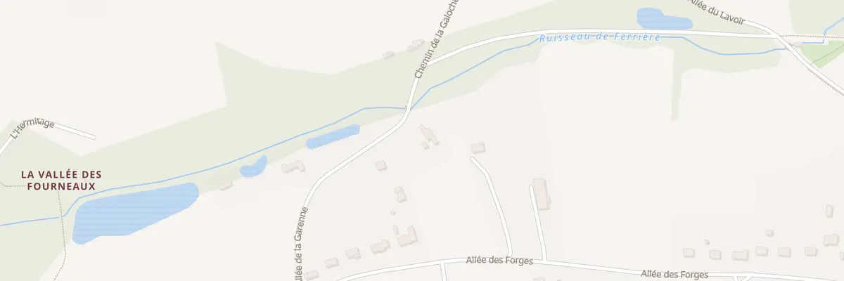 Plan du 55 Les Menous à Ferrière-sur-Beaulieu