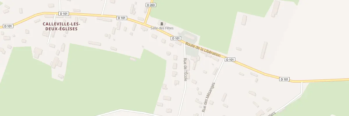 Plan du 5081 Le Village à Calleville-les-Deux-Églises