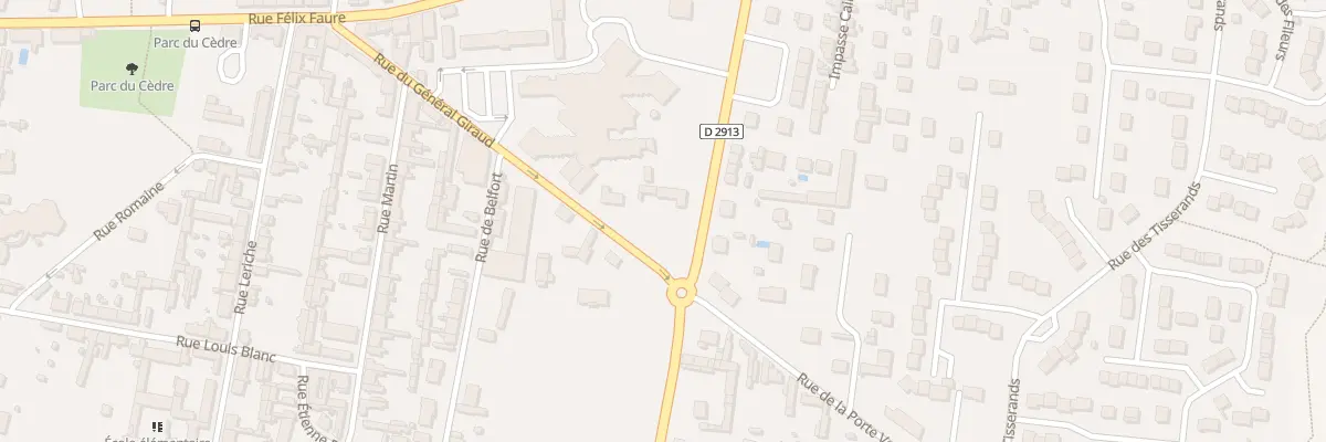 Plan du 10 Rue du Général Giraud à Caudebec-lès-Elbeuf