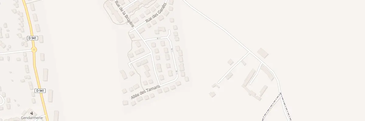 Plan du 25 Rue des Jardins du Gasloup à La Loupe