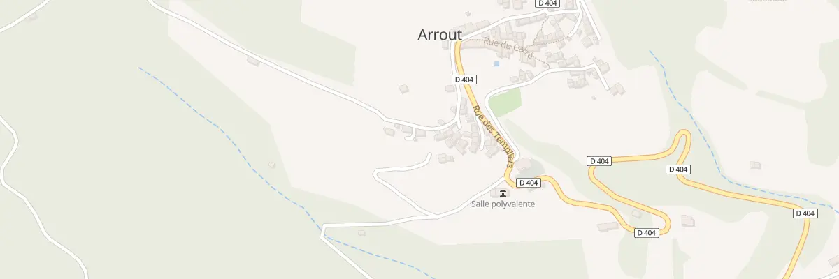 Plan du 7 Pouech à Arrout