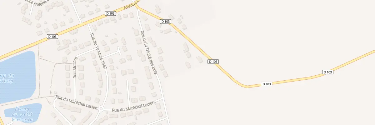 Plan du 8 Rte de Montécot à La Loupe
