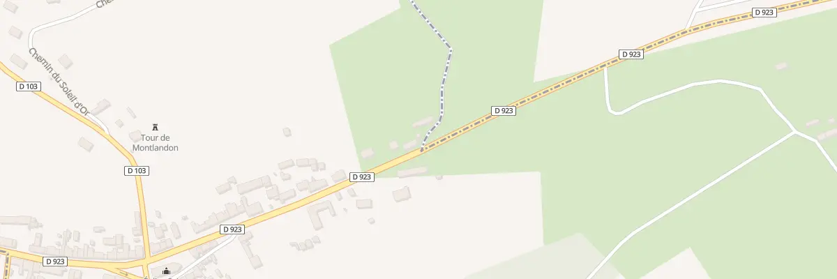 Plan du 319 Rue de Beauce à Montireau
