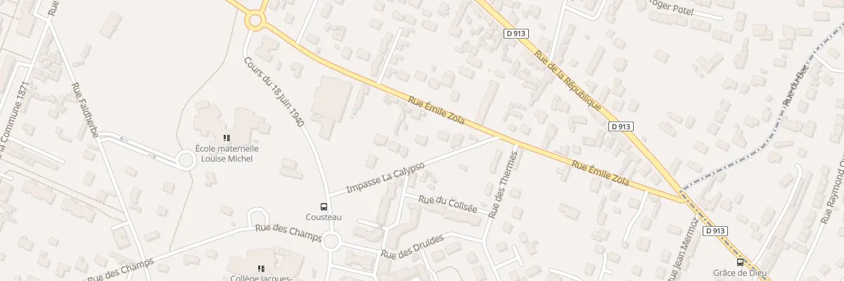 Plan du 295 Rue Emile Zola à Caudebec-lès-Elbeuf
