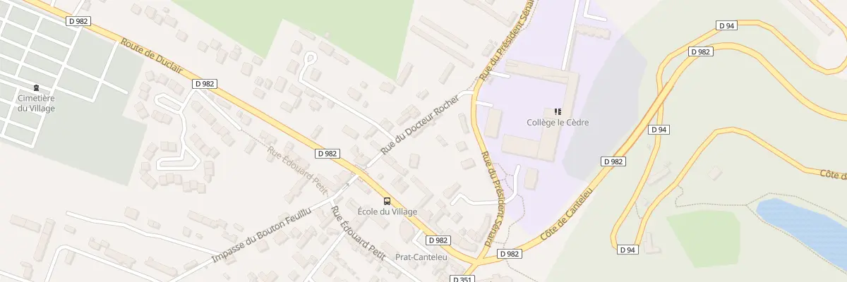 Plan du 6A Rue du Docteur Rocher à Canteleu