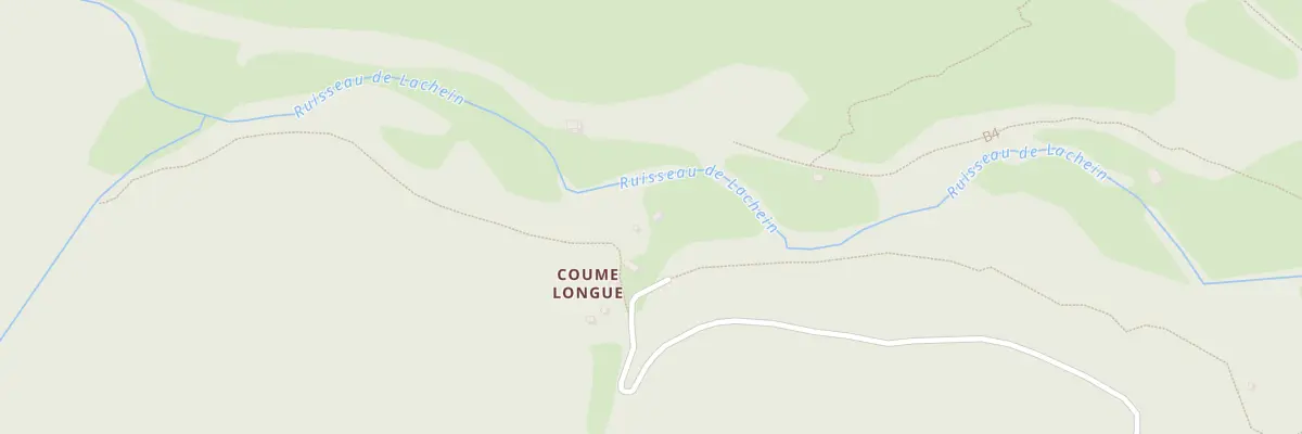 Plan du 257 Coume Longue à Balaguères