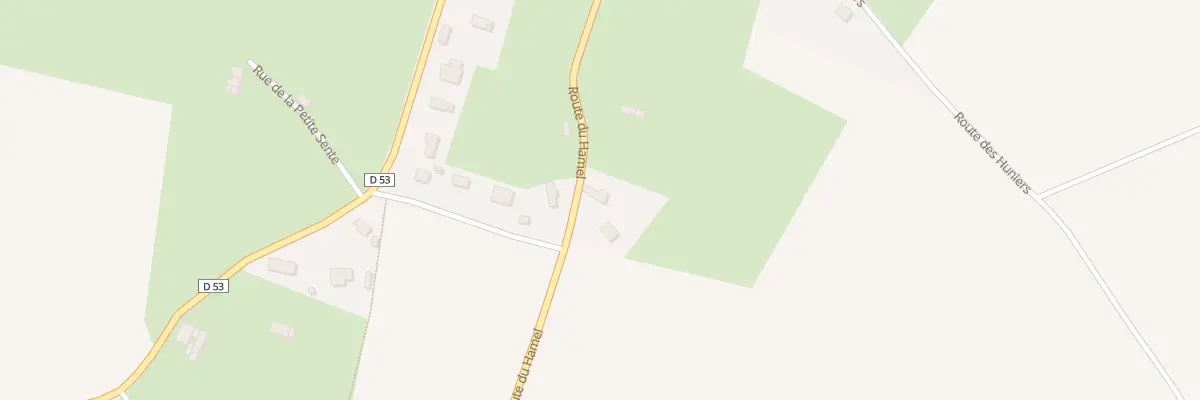 Plan du 1 Rte du Hamel à Butot