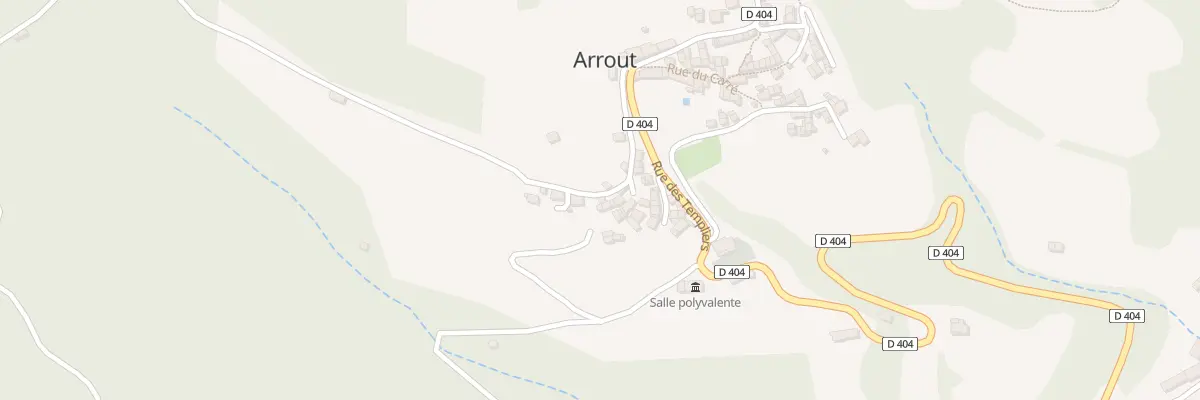 Plan du 3 Pouech à Arrout