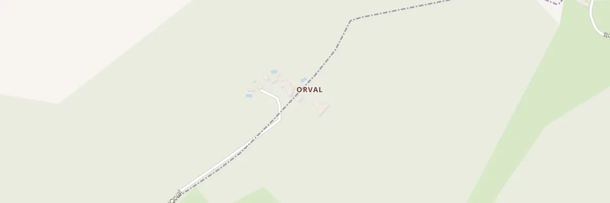 Plan du 3 Orval à Fleurac
