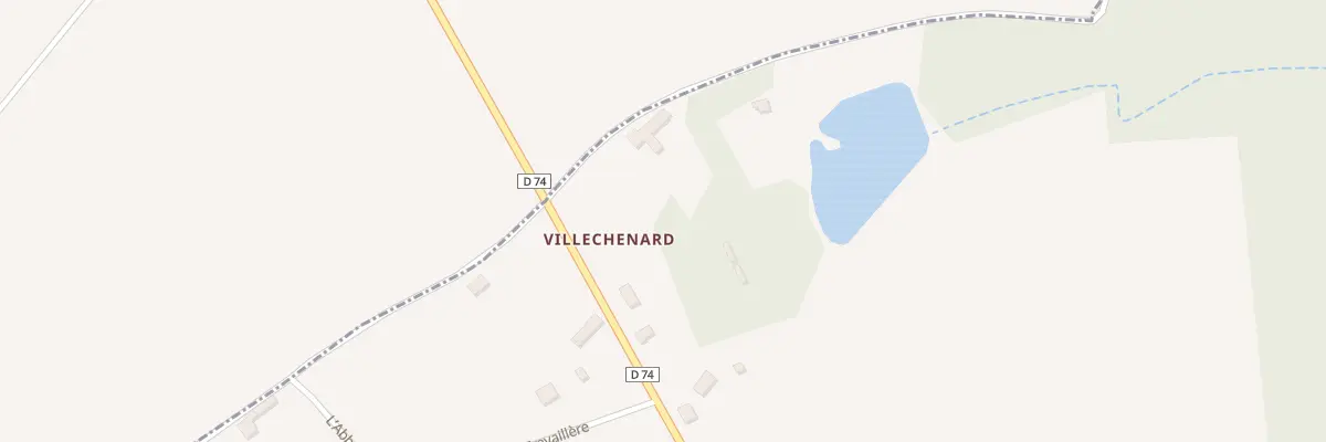 Plan du 23 Villechenard à Dame-Marie-les-Bois