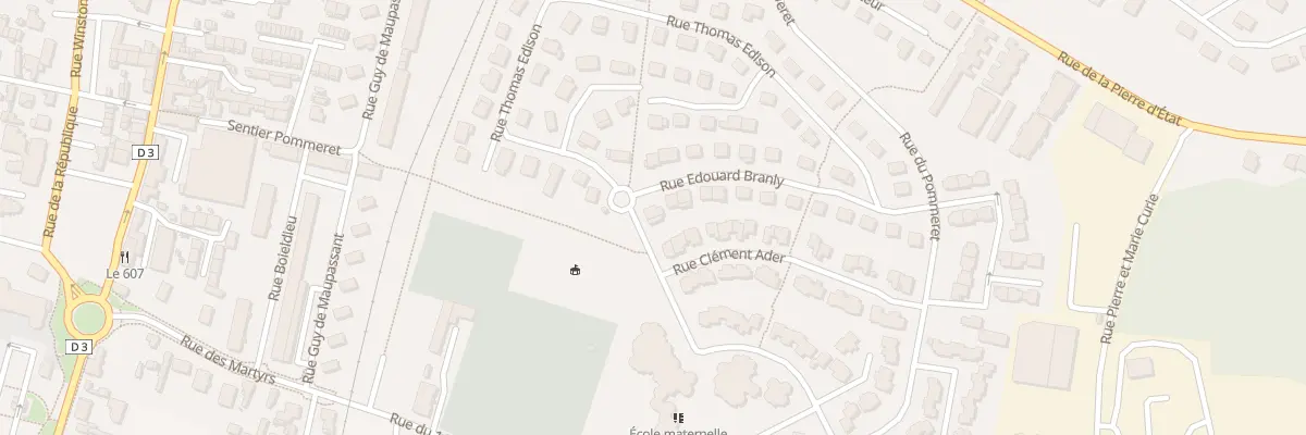 Plan du 8 Rue Edouard Branly à Petit-Couronne