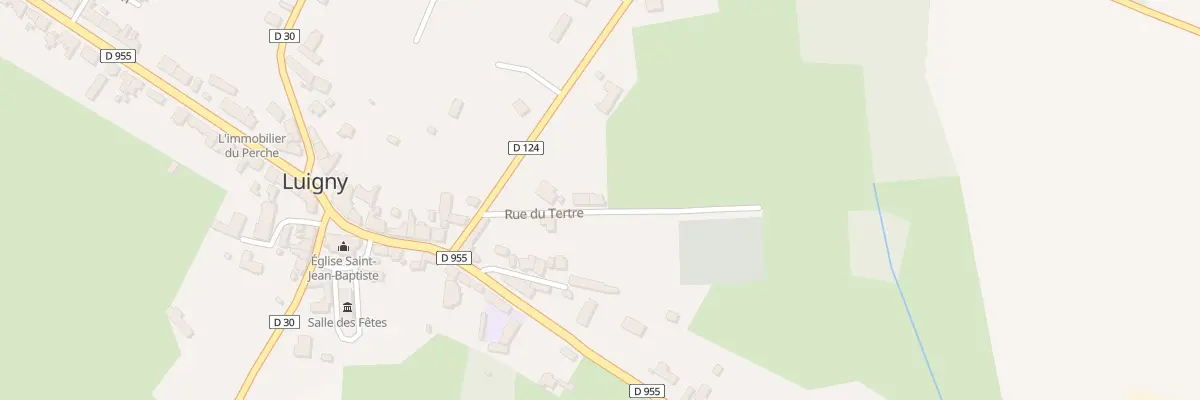 Plan du 5 Rue du Tertre à Luigny