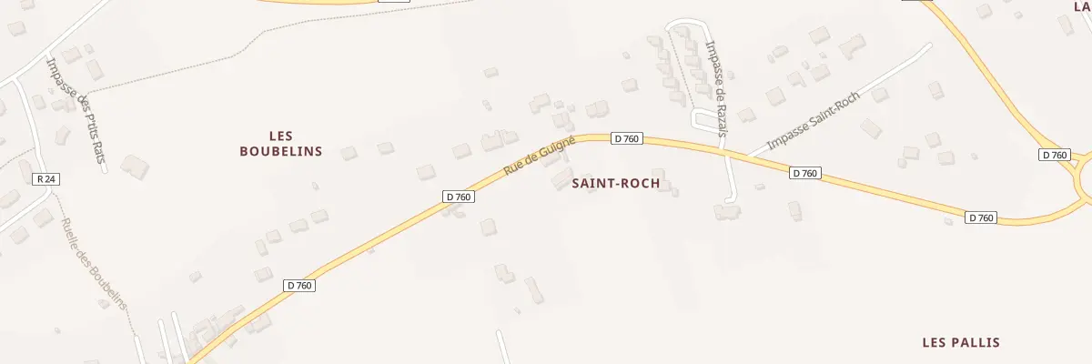 Plan du 121 Rue de Guigne à Beaulieu-lès-Loches