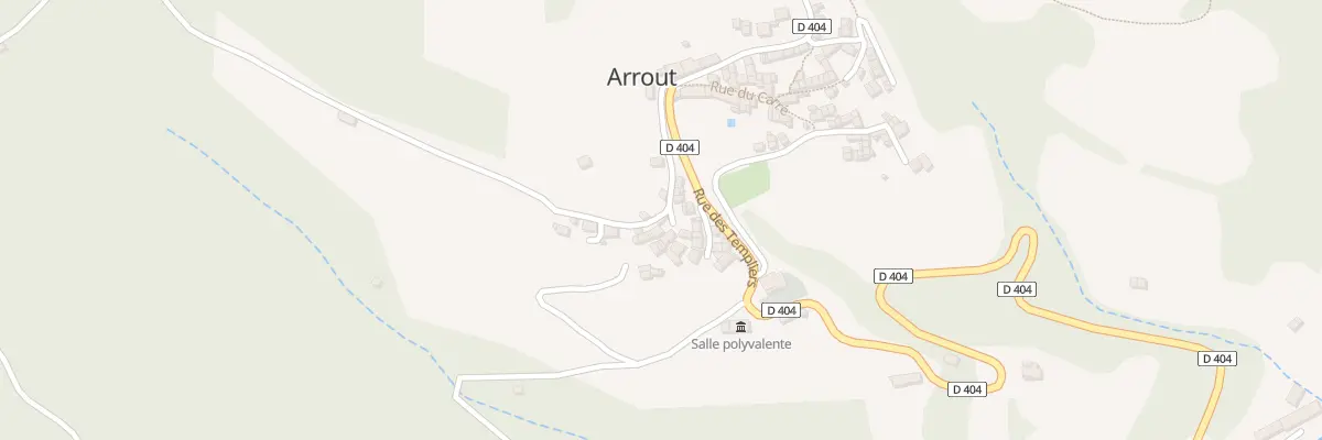 Plan du 4 Rue du Pouech à Arrout