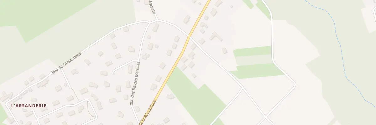 Plan du 35 Rue de la République à Chargé