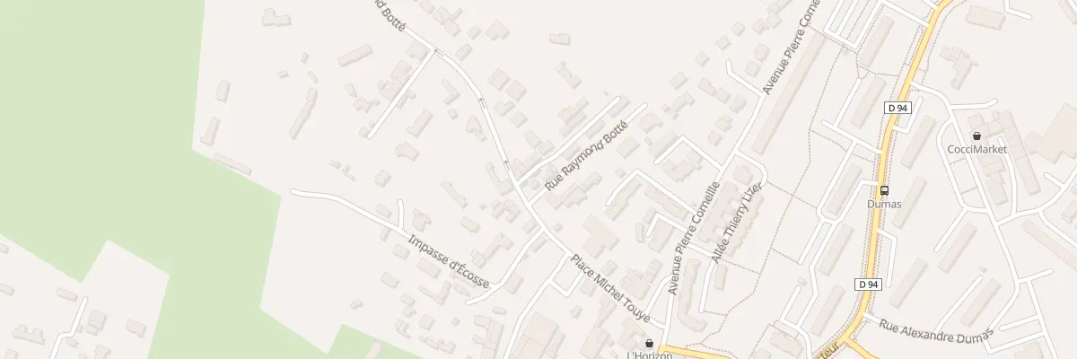 Plan du 20 Rue Raymond Botte à Canteleu