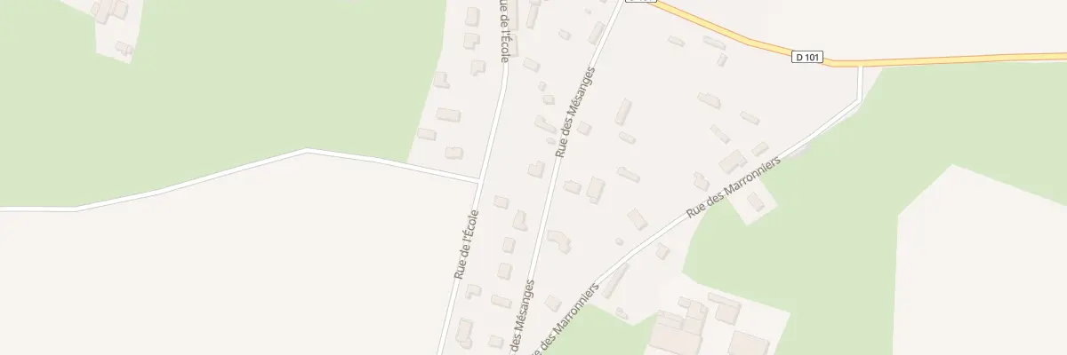 Plan du 5091 Le Village à Calleville-les-Deux-Églises