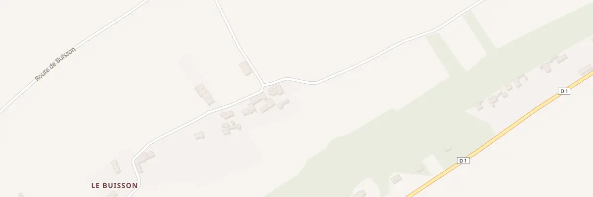 Plan du 1 Rte du Buisson à Limeray
