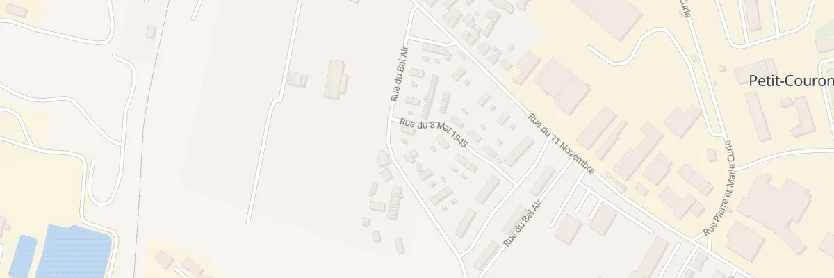 Plan du 28 Rue du Huit Mai à Petit-Couronne