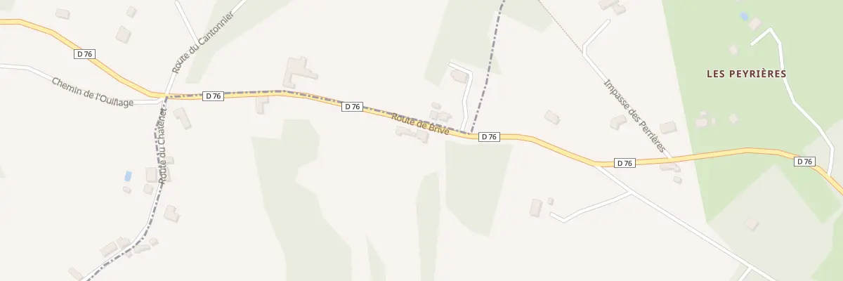 Plan du 4 Rte de Brive à Saint-Martial-d’Albarède