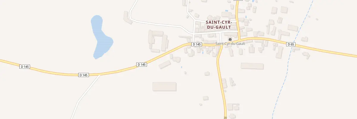 Plan du 11 Rue de la Republique à Saint-Cyr-du-Gault