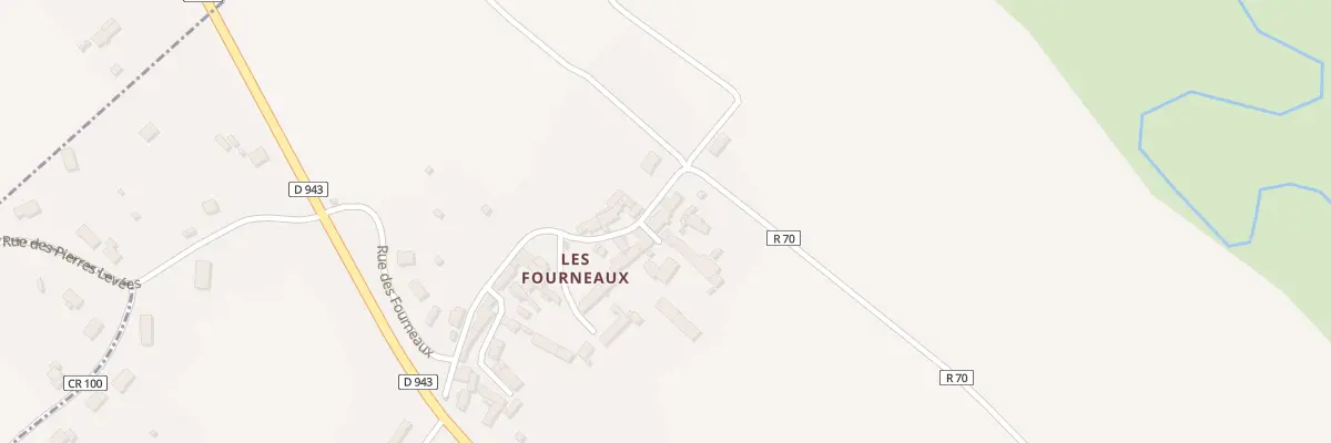 Plan du 1 Imp du Four a Pain à Saint-Jean-Saint-Germain