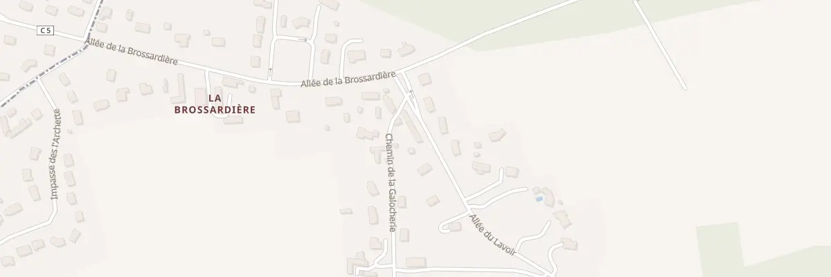 Plan du 25 All du Lavoir à Ferrière-sur-Beaulieu