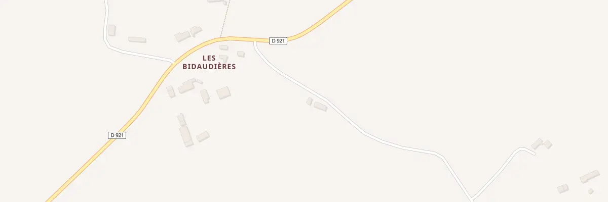 Plan du 166 Les Bidaudières au Gault-du-Perche