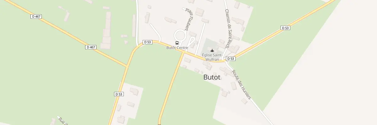 Plan du 9 Rue Saint-wulfran à Butot
