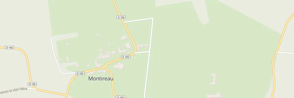 Plan du 10A Montireau à Montireau