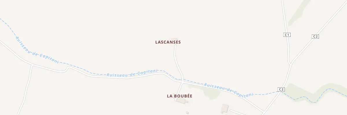 Plan du 5009 A Lascanses à Marestaing