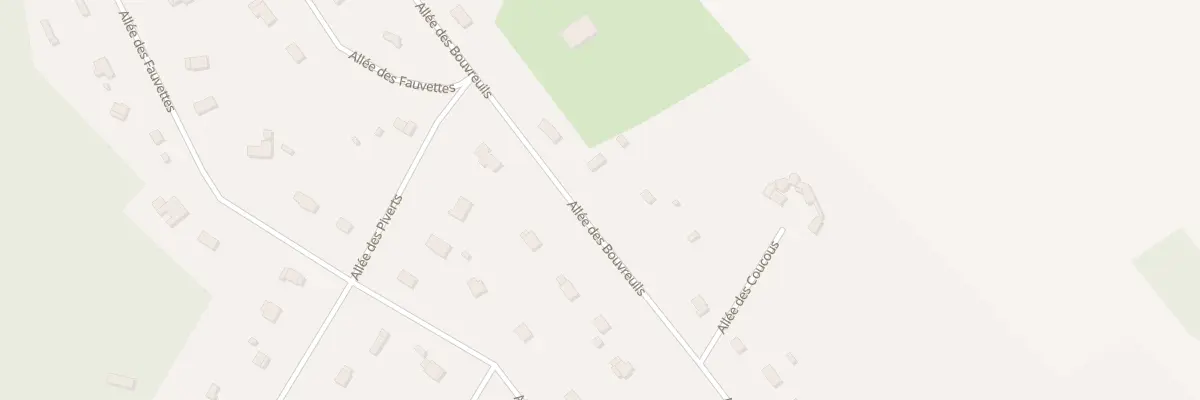 Plan du 28 All des Bouvreuils au Val-Doré