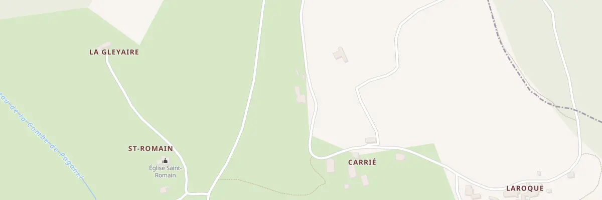 Plan du 5016 Las Perieres à Fauroux