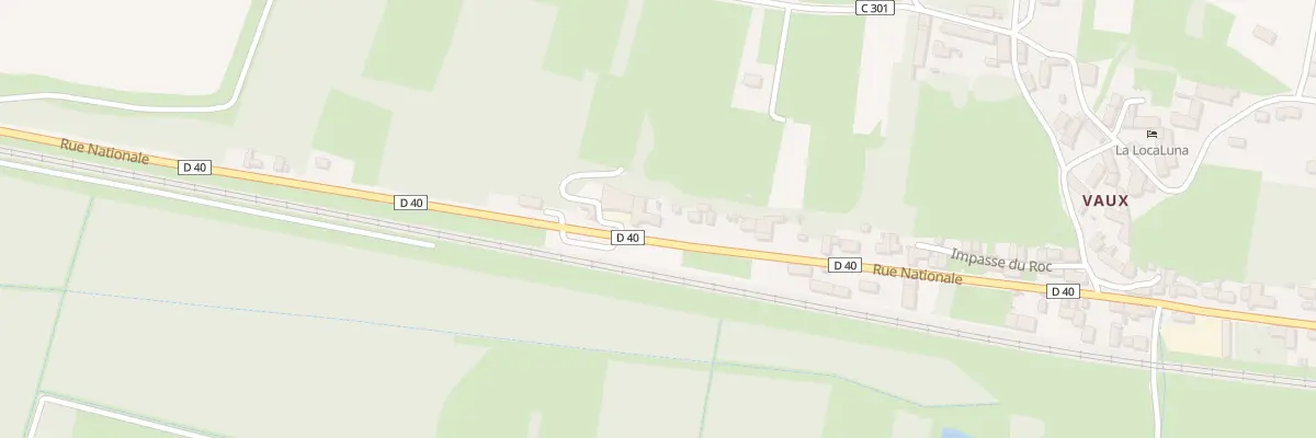 Plan du 88 Rue Nationale à Civray-de-Touraine