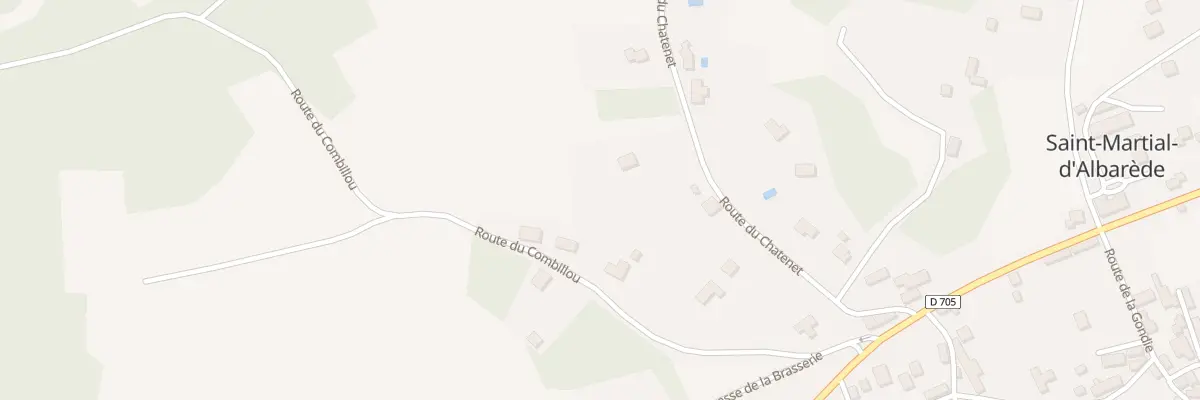 Plan du 184E Las Gertas à Saint-Martial-d’Albarède