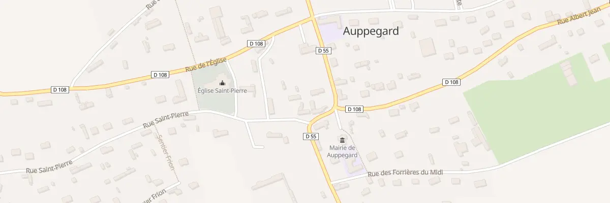 Plan du 48 Rue Saint-Pierre à Auppegard