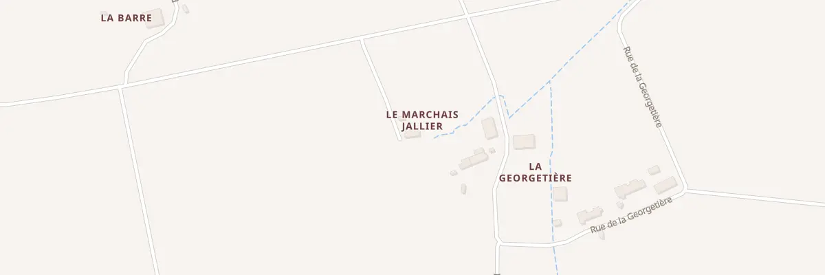 Plan du 34 La Georgetiere à Saint-Gourgon