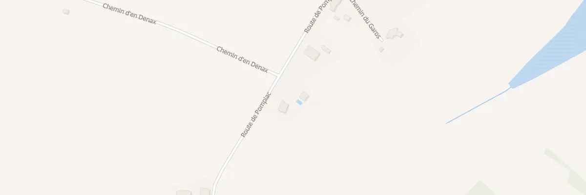 Plan du 395 Rte de Pompiac à Endoufielle