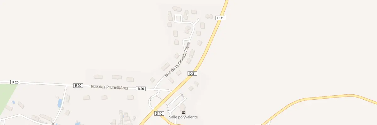 Plan du 5 Rue de la Grande Piece à Saint-Quentin-sur-Indrois