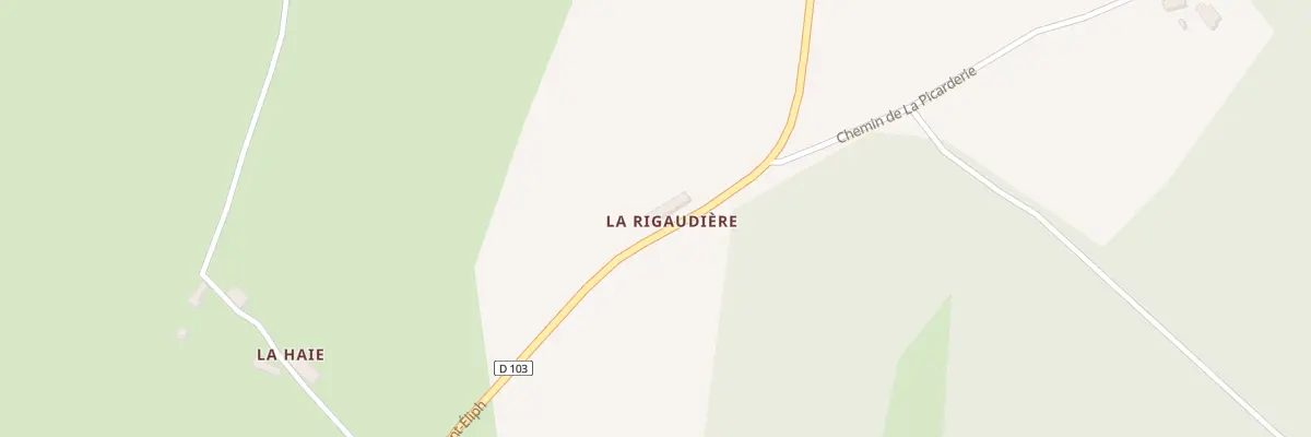 Plan du 18 La Rigaudiere à Montireau