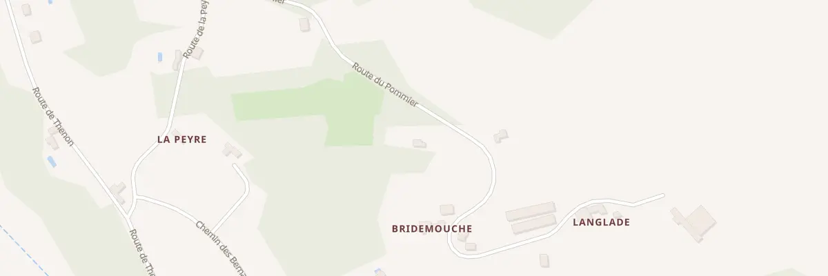 Plan du 516 Le Bernadoux à Marnac