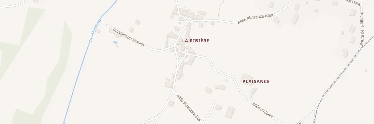 Plan du 4 Rue des Rosiers à Peyrat-de-Bellac