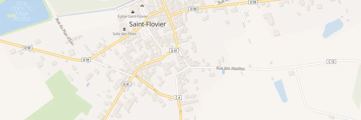 Plan du 4 Rue du Haut Bourg à Saint-Flovier