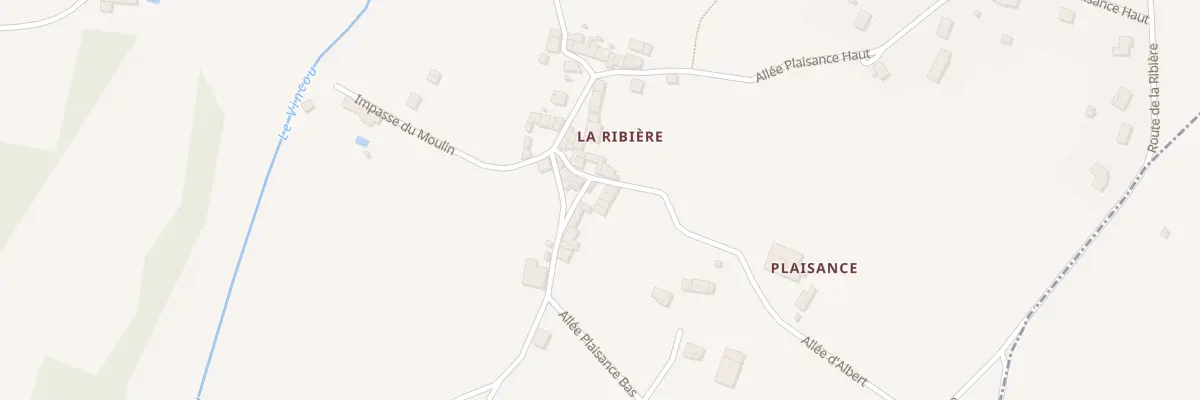 Plan du 6 Rue des Rosiers à Peyrat-de-Bellac