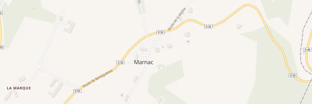 Plan du 57B Laligne à Marnac