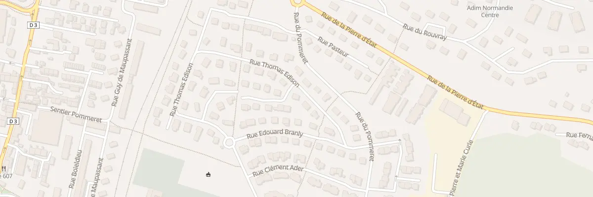 Plan du 324 Rue Thomas Edison à Petit-Couronne