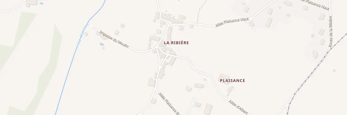 Plan du 8 Rue des Rosiers à Chaillac-sur-Vienne